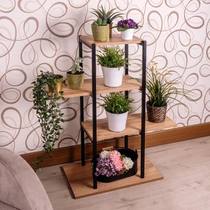 Saksı Standı 4 Katlı Saksılık Çiçeklik Çok Katlı Dekoratif Raf