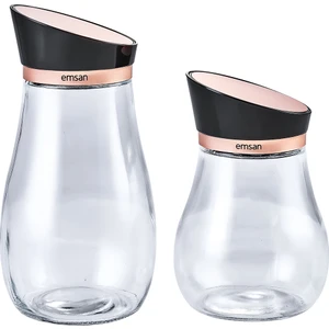 Prestij 2li Rosegold Kavanoz Seti