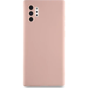 Kzy Samsung Galaxy Note 10 Plus Kılıf Kamera Korumalı Premier Silikon Kapak Kahverengi