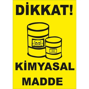 Kimyasal Madde Levhası