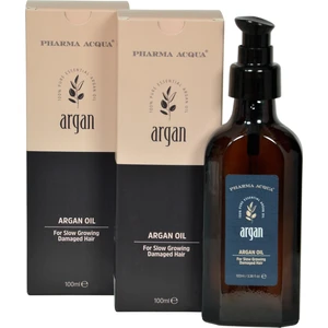 Pharma Acqua Yavaş Uzayan ve Yıpranmış Saçlar Için Argan Bakım Yağı 100 ml x 2 Adet