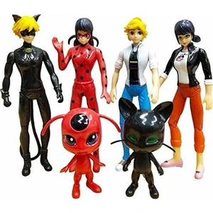 Miraculous 6'lı Figür Seti