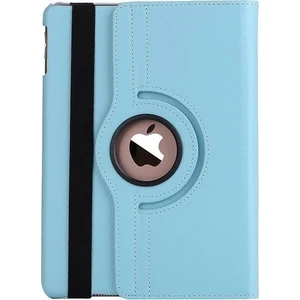 Tekno Grup Apple iPad Mini 5 Kılıf Dönebilen Standlı Kapaklı Kılıf + Cam Ekran Koruyucu Mavi