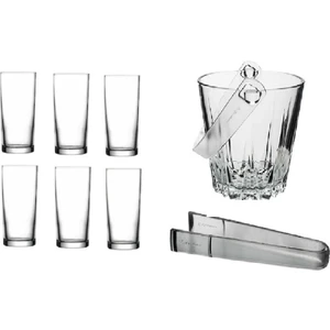 Rakı Bardak ve 8 Prç. Rakı Bardağı ve Buz Kovası Seti