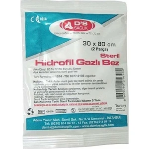 Damla Sağlık Gaz Kompres  10'lu  x 2