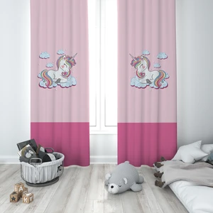 Talia Home Çocuk Odası Bebek Odası Fon Perde 2 Kanat TLA-060