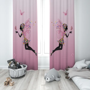 Talia Home Çocuk Odası Bebek Odası Fon Perde Modelleri 2 Kanat TLA-063