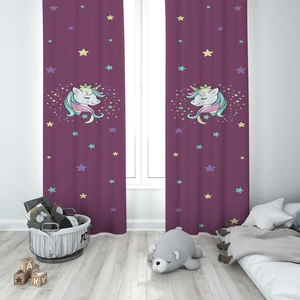 Talia Home Çocuk Odası Bebek Odası Fon Perde 2 Kanat TLA-082