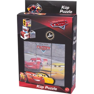 Cars Puzzle Küp 9 Parça KP01
