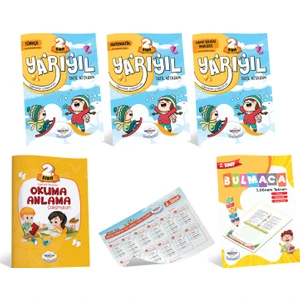 Öğretmen Evde Yayınları 2. Sınıf Yarıyıl Tatil Kitabı Seti 2025-2026