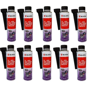 Dizel Enjektör Temizleyici Yeni Nesil Performans Arttırıcı 300 ml 10 Adet