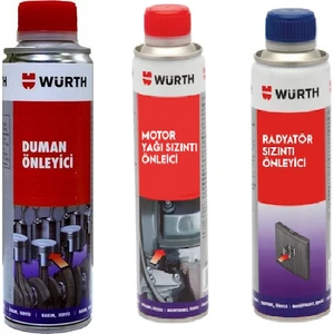 Duman Önleyici + Yağ Sızıntı Önleciyi + Radyatör Sızıntı Önleyici 3lü Set