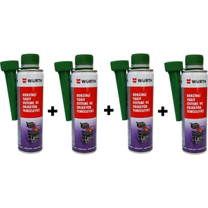 Benzin Enjektör Temizleyici Yeni Nesil Performans Arttırıcı 300 ml 4 Adet