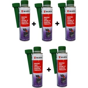 Benzin Enjektör Temizleyici Yeni Nesil Performans Arttırıcı 300 ml 5 Adet