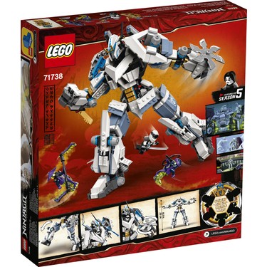 じゅんちゃん LEGO NINJAGO Legacy Zane'in Titan Makine Savaşı 71738 - 9 Yaş ve