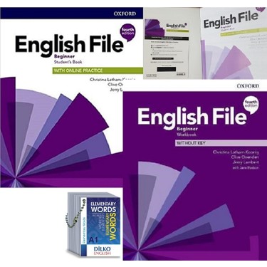 Oxford University Press English File Beginner Kod'lu Set Kitabı