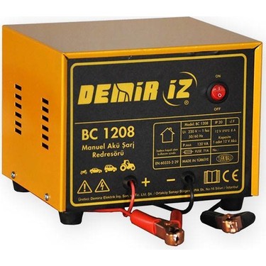 Demiriz Bc 1208 - Manuel Akü Şarj Redresörü Fiyatı