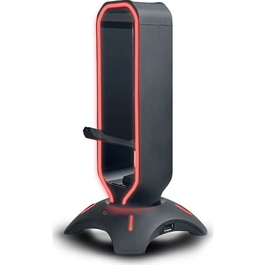 Rampage RM-H66 Guard Kulaklık Için Stand Rgb Işıklı 2*usb