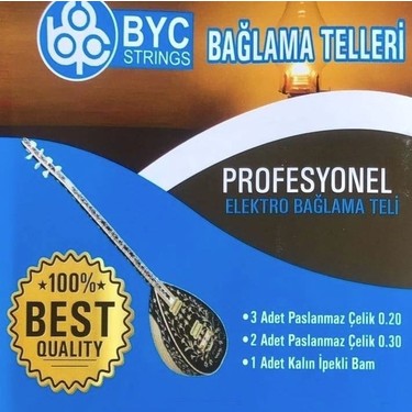 Elektro Baglama Teli 0.20 Premium 