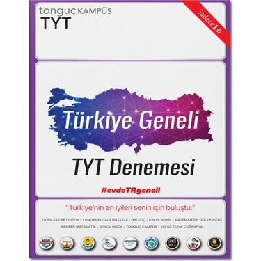 Tonguc Akademi Turkiye Geneli Tyt Denemesi Kitabi Ve Fiyati