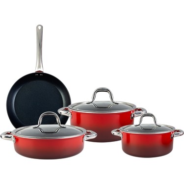 Karaca Biogranit Premium Rosegold 9 Parca Mega Set Karaca