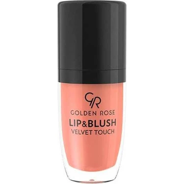 Golden Rose Lip & Blush Velvet Touch No: 01 Peach - Ruj&allık -