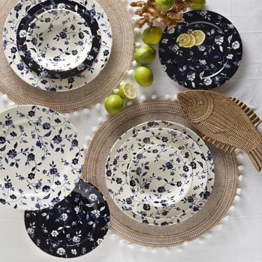 Karaca Vintage Daisy 6 Kisilik Yemek Takimi Fiyati