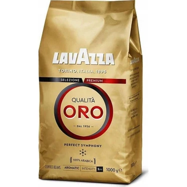 Lavazza Qualita Oro 1 Kg Çekirdek Kahve İtalya Menşeli Aromatik