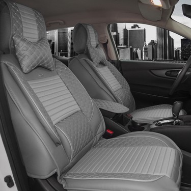 Stil Luks Oto Koltuk Kilifi Gri Bire Bir Uyumlu Urun Fiyati
