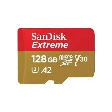 SanDisk Extreme 128GB microSDXC UHS-I Hafıza Kartı