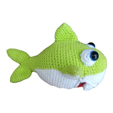 Orbi Baby Shark Kopekbaligi Amigurumi Oyuncak 16 Cm Fiyati