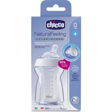 Chicco Natural Feeling Cam Biberon 250ML 0