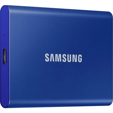 Samsung T7 2TB Taşınabilir SSD Mavi