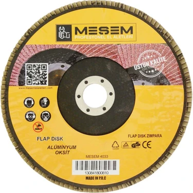 BIGMAMA デモCD3種 Meşem Metal Ahşap Flap Disk Zımpara 60 Kum 115X22 mm 10 Adet Fiyatı