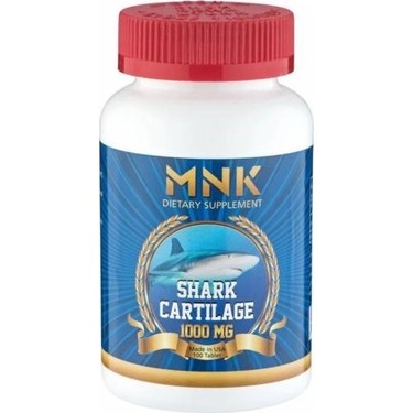 Mnk Shark Cartilage 100 Tablet Kopek Baligi Kikirdagi Fiyati