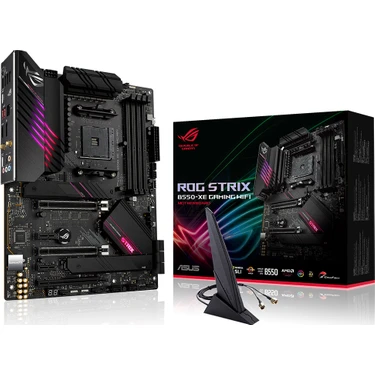 Asus ROG Strix B550-XE Gaming Wifi Amd B550 DDR4 5100 MHz Fiyatı