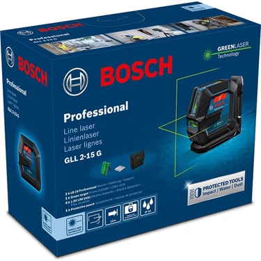 Bosch Gll 2-15G Çizgi Hizalama Lazeri - 0601063W00 Fiyatı