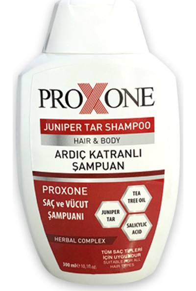 Pro Xone Ardıç Katranlı Saç ve Vücut Şampuanı 300 ml