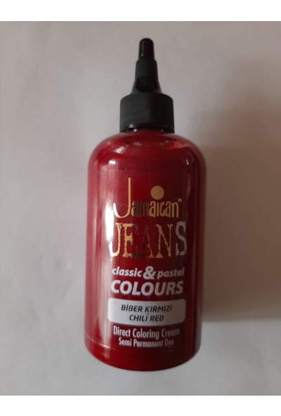 Jamaican Jeans Colours Saç Boyası 521 Biber Kırmızı
