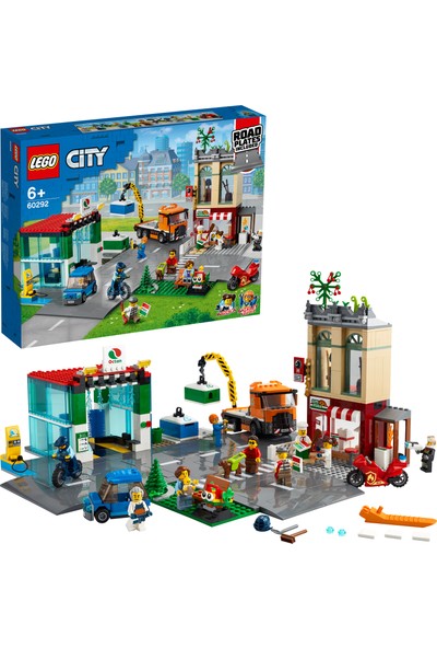LEGO® City Şehir Merkezi 60292 - Çocuklar için Oyuncak Yapım Seti (790 Parça)