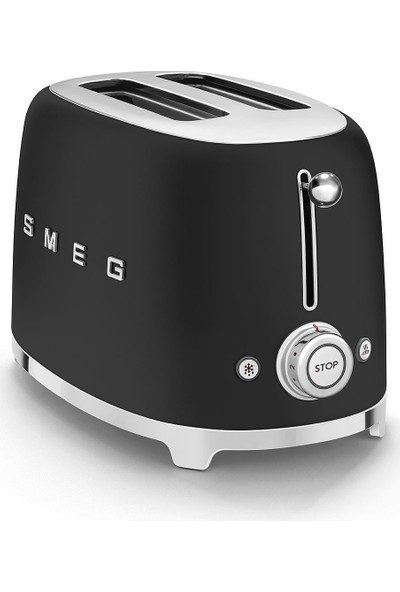 Smeg Mat Retro 2x1 Ekmek Kızartma Makinesi - Siyah