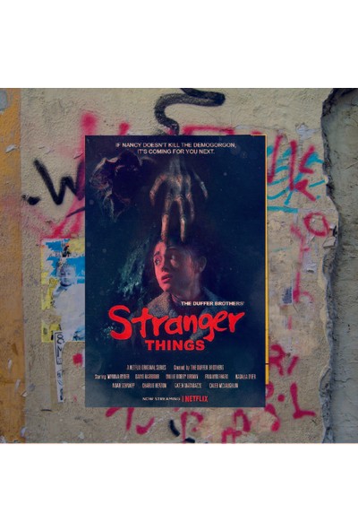 HYBC Stranger Things Posteri Afişi