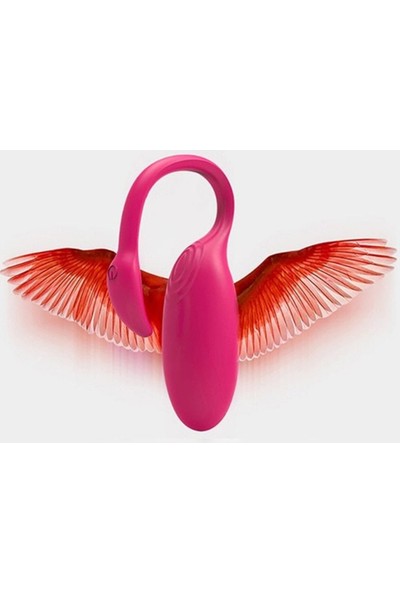 Magic Motion Flamingo Telefon Kontrollü Giyilebilir Vibratör ve Playboy Masaj Yağı