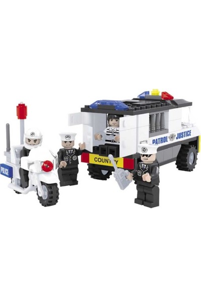 Asya Oyuncak 23603 LEGO Set Polis Ekibi Eğitici 285 Parça