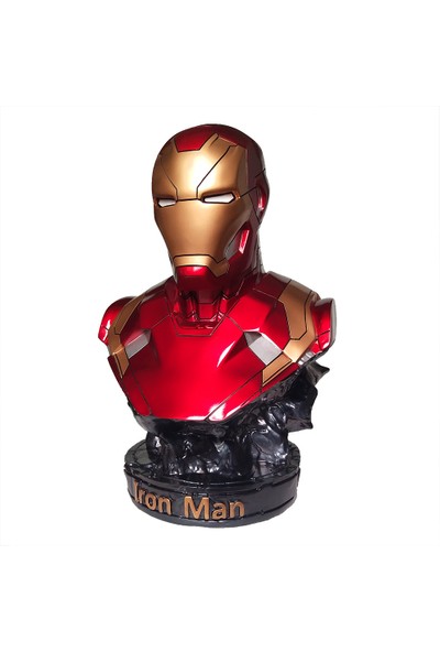Leco Iron Man Büst 3D Model K-TY46
