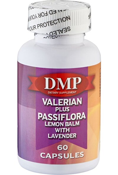 Dmp Passiflora Valerian 60 Kapsül Melisa Lavanta Kedi Otu