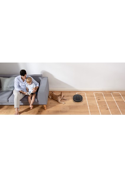 Eufy RoboVac G10 Mop Hybrid - Wi-Fi Uygulama Destekli - HEPA Filtreli Yüksek Emişli Akıllı Robot Süpürge (Anker Türkiye Garantili)
