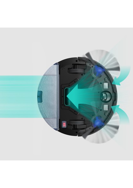 Eufy RoboVac G10 Mop Hybrid - Wi-Fi Uygulama Destekli - HEPA Filtreli Yüksek Emişli Akıllı Robot Süpürge (Anker Türkiye Garantili)