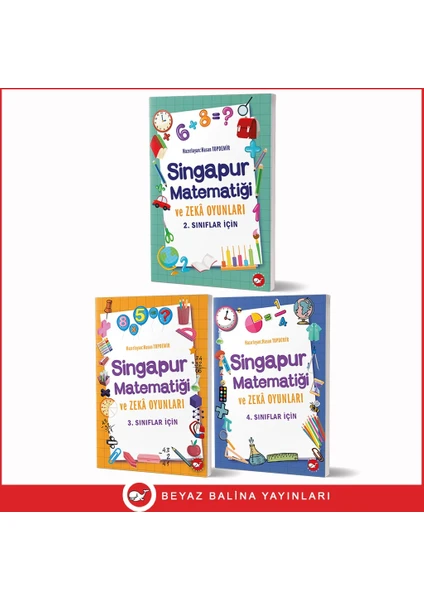 Singapur Matematiği ve Zeka Oyunları Seti - Hasan Toptemir