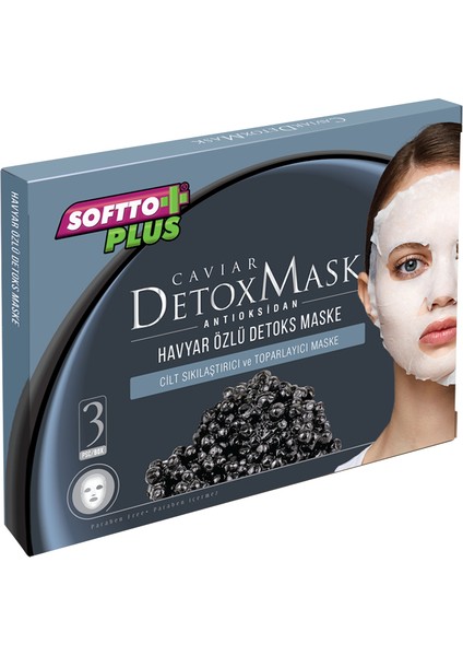 Softto Plus Havyar Özlü Maske Set